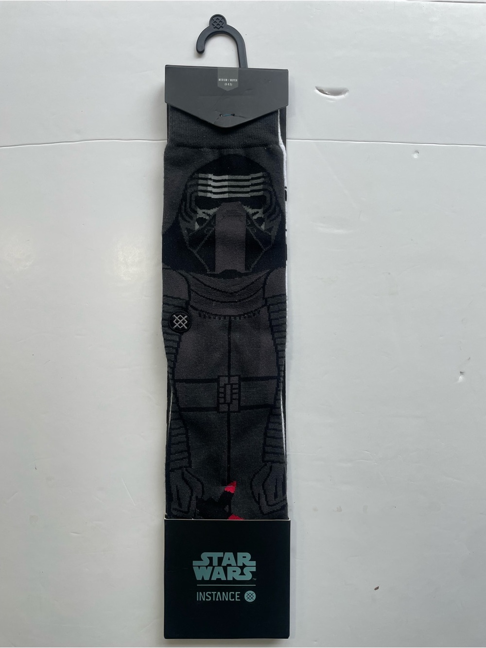 Star Wars Black, Gray & Red Boxed Crew Socks